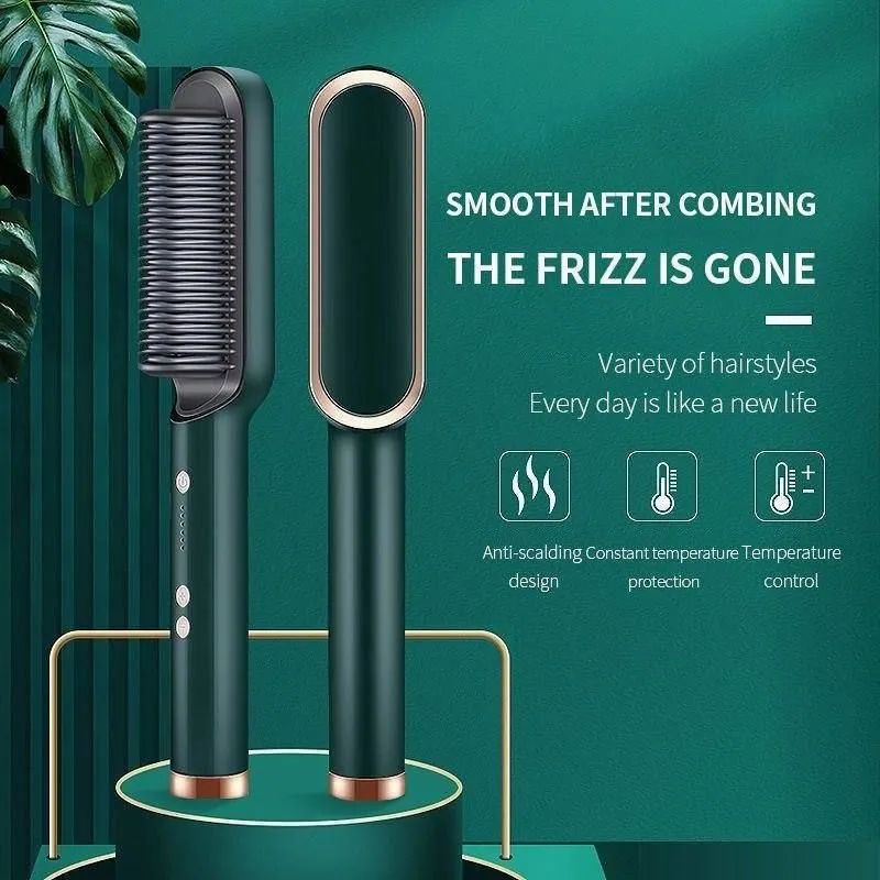 GlamComb™ | Ionic Hair Straightening Brush